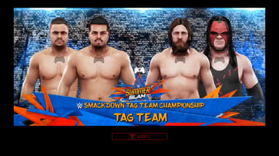 Team Hell No vs The Colóns (WWE 2K19)