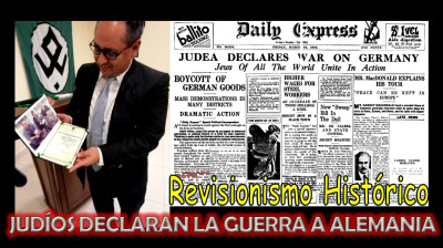 JUDÍOS DECLARAN LA GUERRA A ALEMANIA - Mauricio Torrico