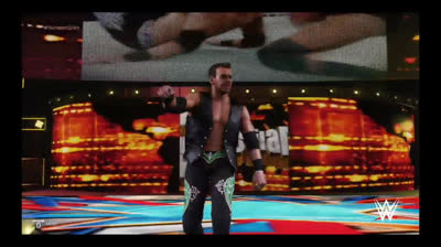 AJ Styles vs Christian (WWE 2K19)