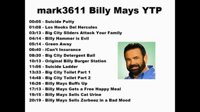 mark3611 Billy Mays YTP collection (new channel: marck3611)