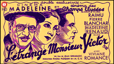 L Étrange Mr Victor ☆☆ RAIMU, P. BLANCHAR, M. RENAUD ☆☆ Film HD Complet Fr (Drame de J. Grémillon 1938)